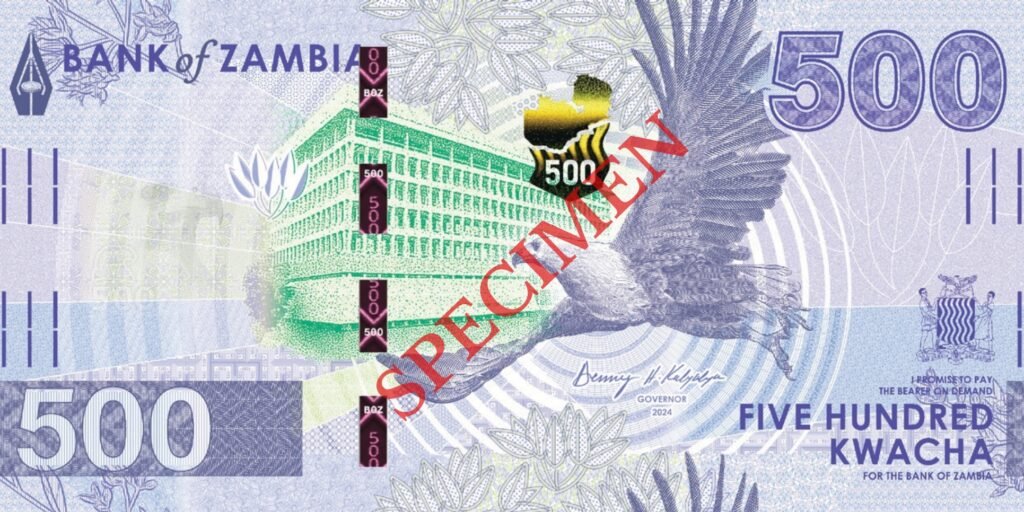 Zambian Kwacha Emerges as World’s Best Performing Currency SpecimenK500Front 1024x512